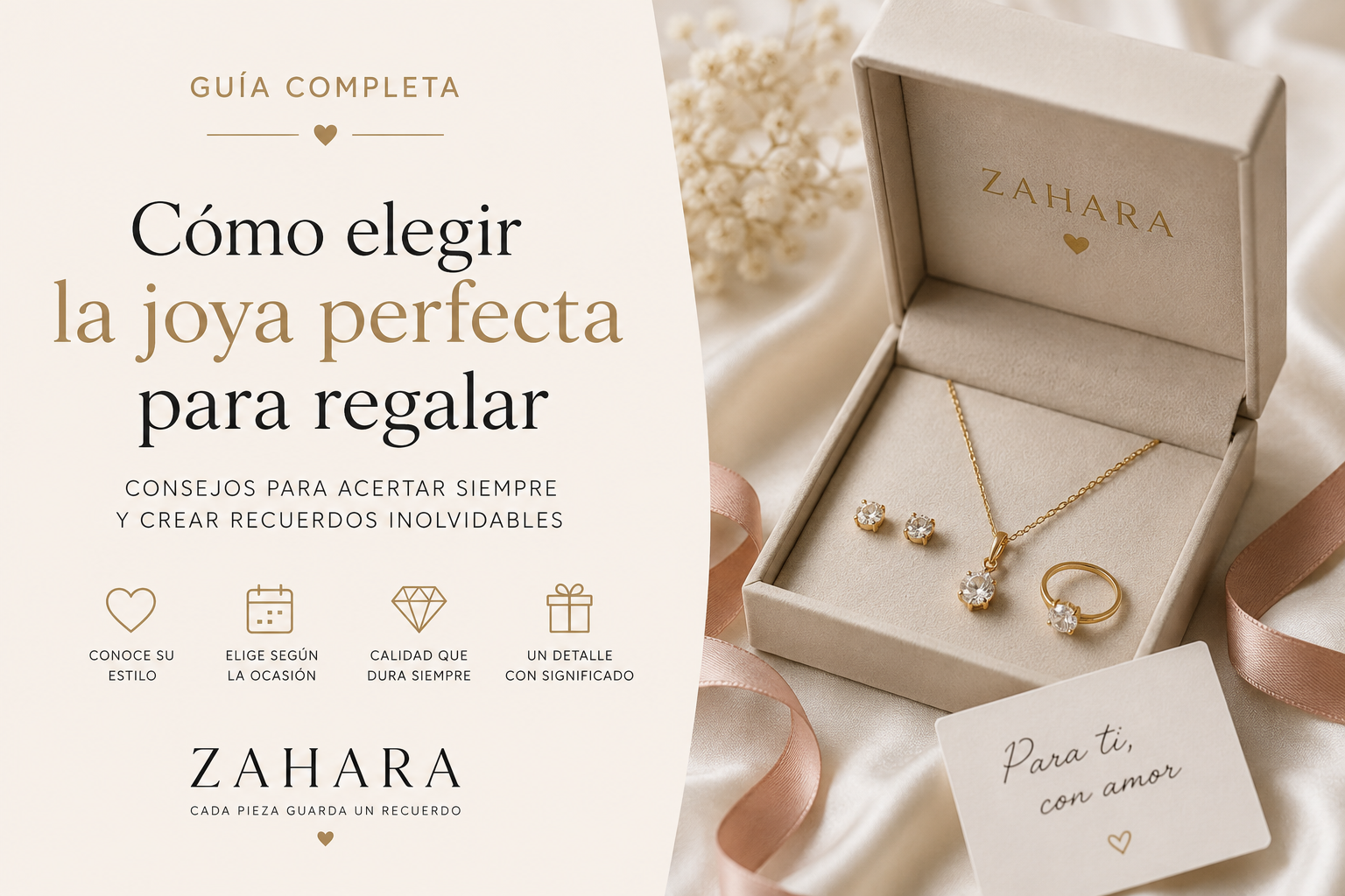 Cómo elegir la joya perfecta para regalar: una guía para crear recuerdos inolvidables