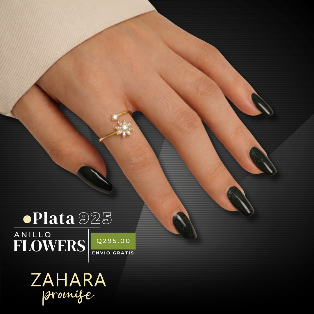 Anillo Flowers