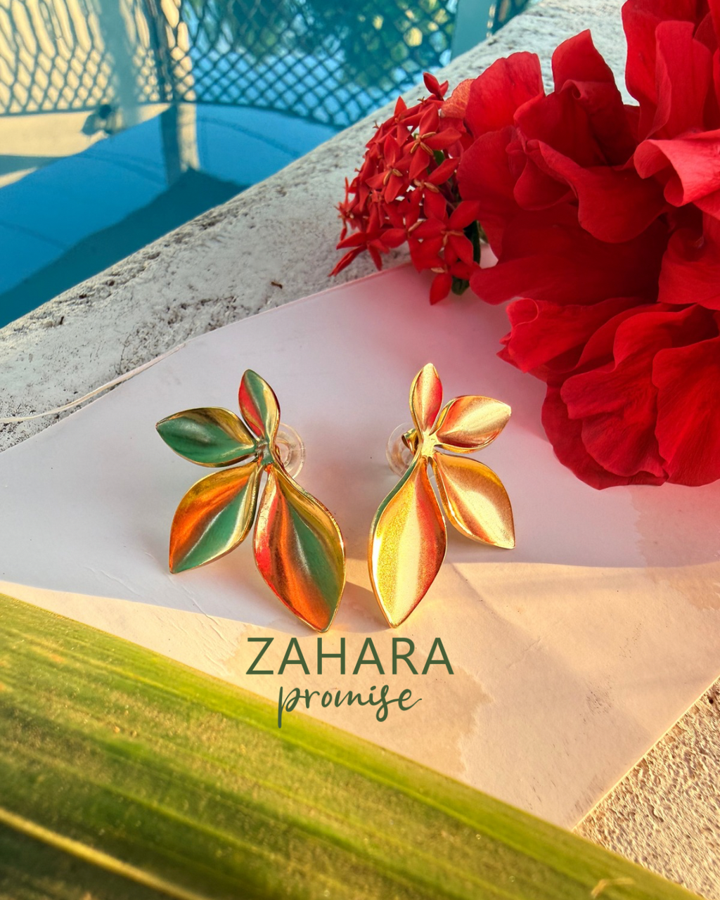 Aretes Flowers