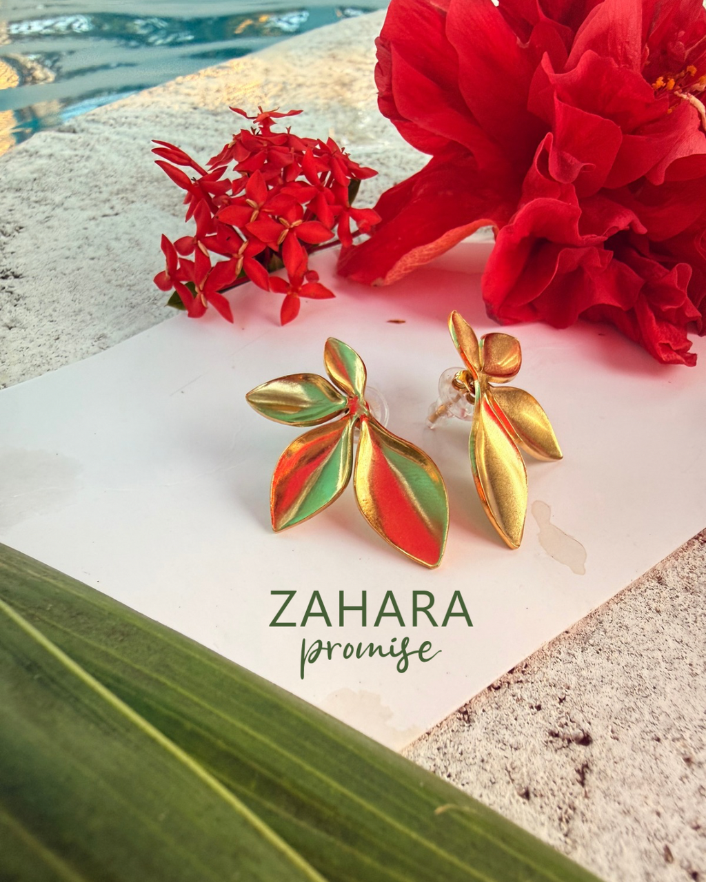 Aretes Flowers
