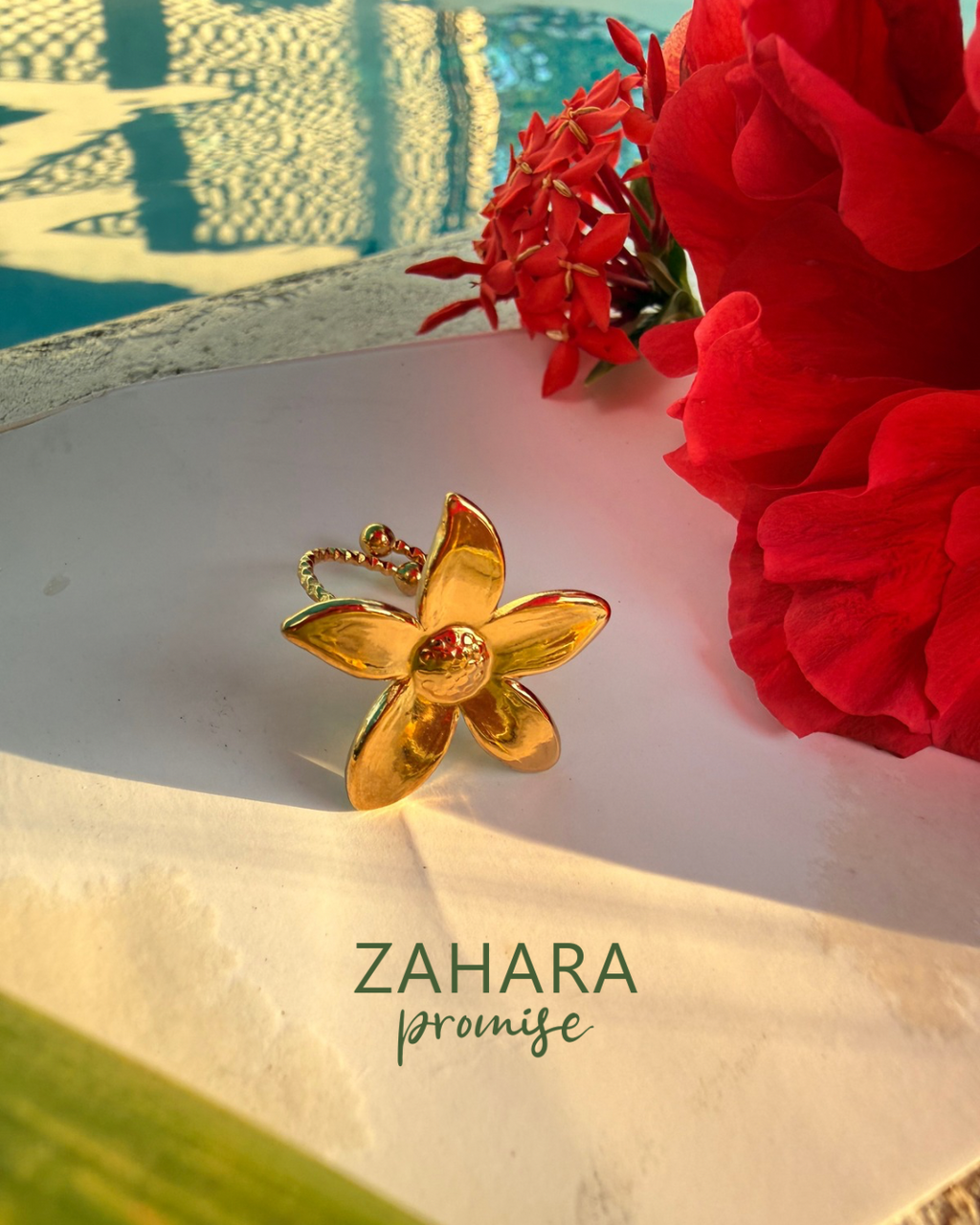 Anillo Flowers